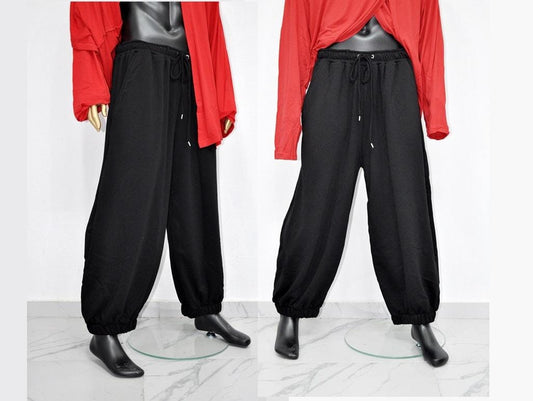 XS - 8XL Extra Loose Pant,Plus Size Judo Jogger,Sarrouel Oversize Wide Leg Shalwar,Harem Yoga,Unisex Low Crotch,Relaxing Streetwear-BB296