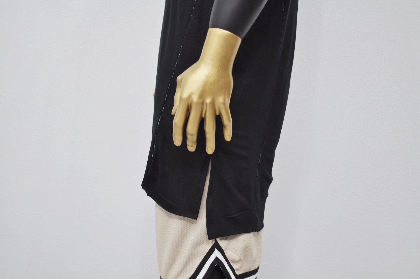 XS-8XL Men's Multi OVERLOCKED TANKTOP/Draped Underwear,Jumbo Overlong Top Contrast Stitching,Extended Tshirt, Streetwear Shirt- BB479